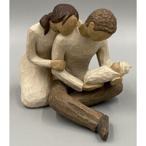 Willow Tree New Life Figurine Parents W/Baby Susan Lordi Demdaco 2000 5” Tall